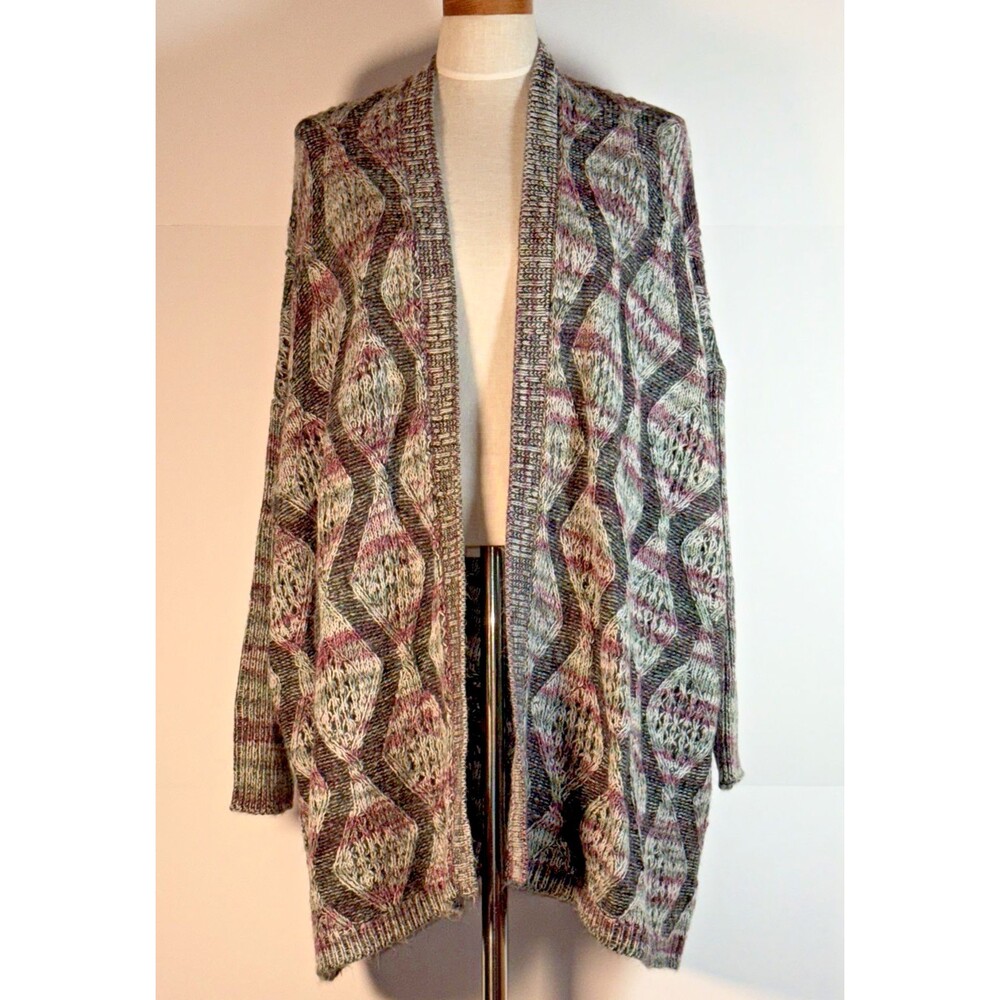 Soft Surroundings Tortuga Long Line Knit Cardigan Sweater L XL XXL NWT New